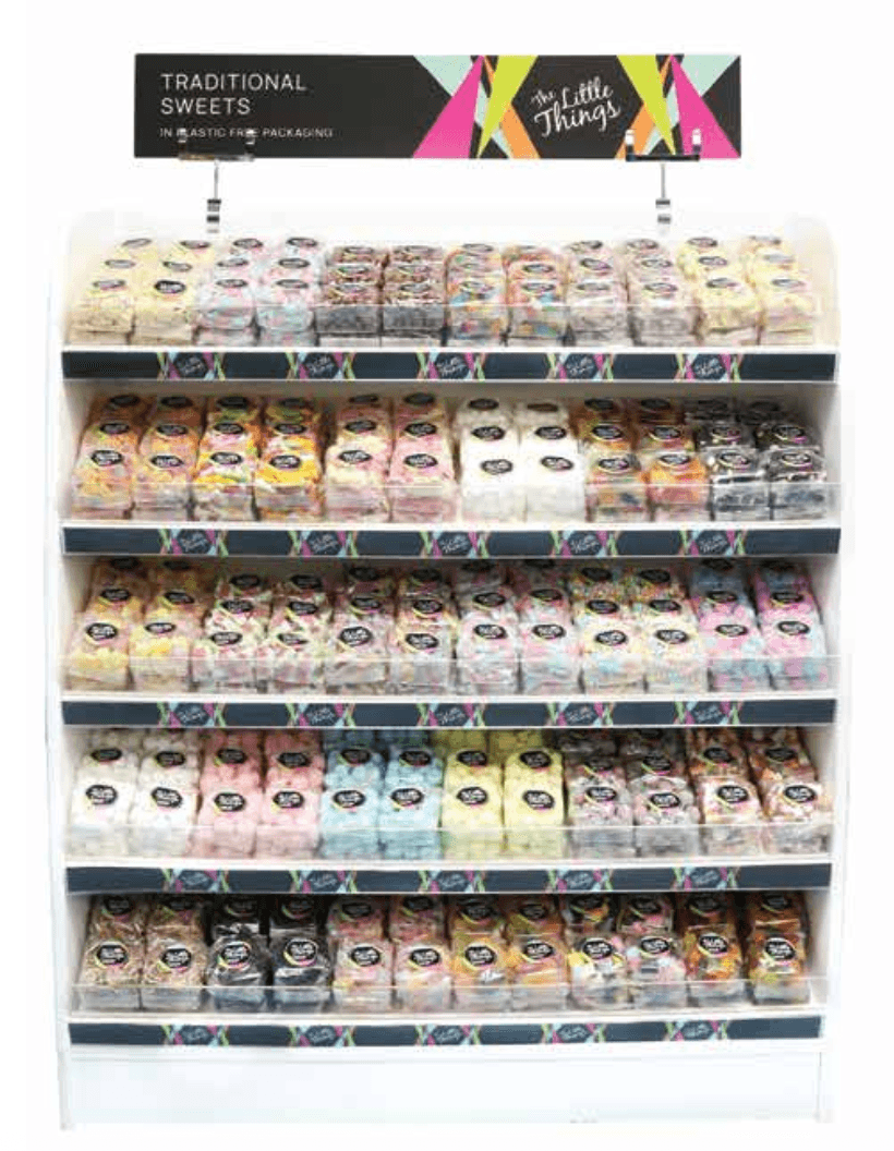 Off the shelf Cambridge branded display stand option