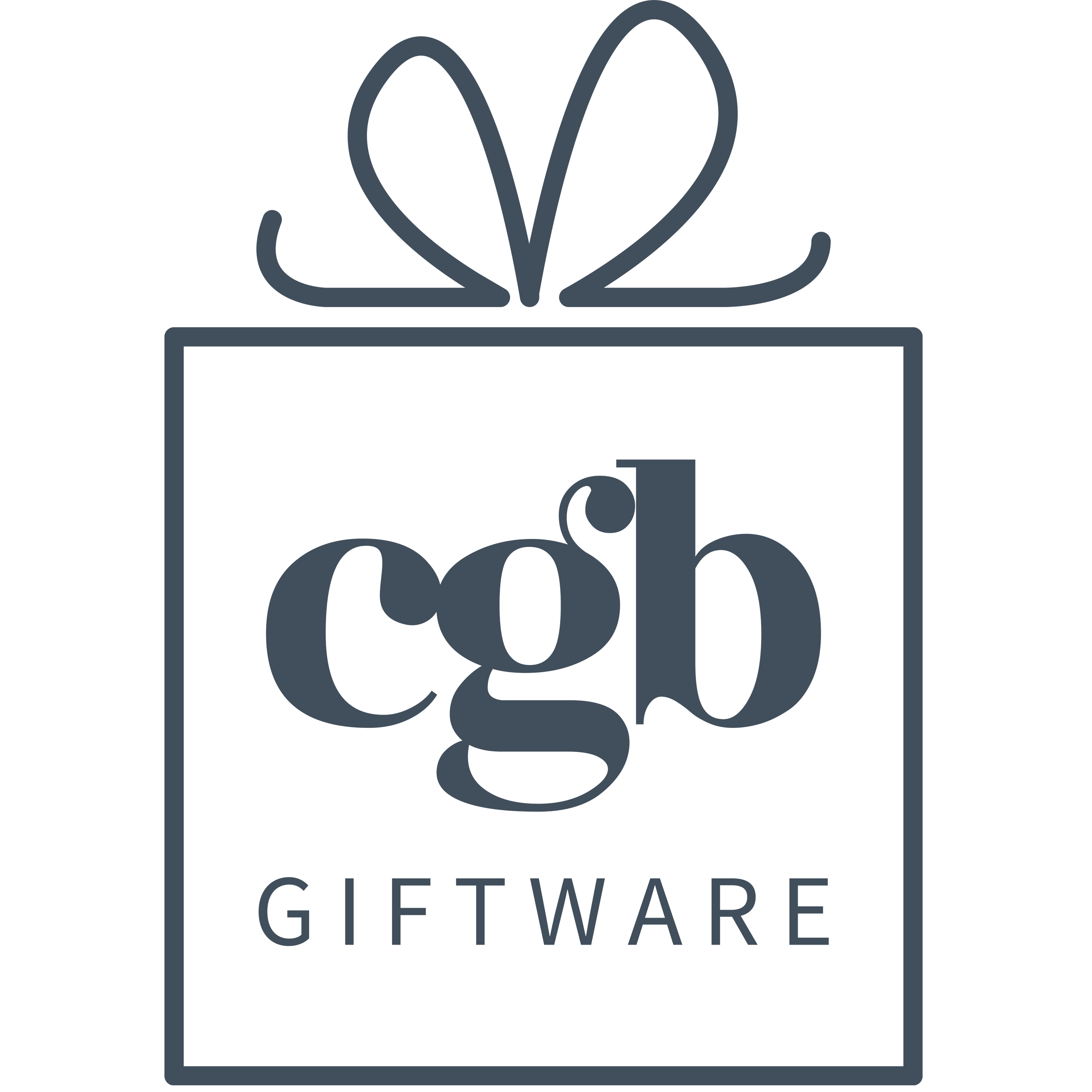 CGB Giftware logo — wholesale greeting cards and gifts partner brand with Dave Langdon, sales agent covering Suffolk, Norfolk, Essex, Cambridgeshire and Hertfordshire